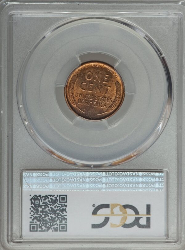 1909-S Lincoln Cent MS65RB PCGS CAC