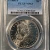 1886-S Silver Dollar MS63 PCGS Brilliant and Untoned Better Date