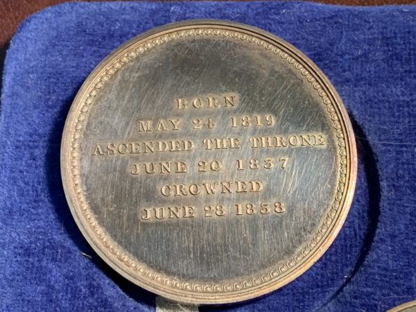 John Pinches Seven-Piece British Monarchy Silver Medals Set