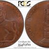 Great Britain 1794 Halfpenny Token, Warwickshire, Coventry, Lady Godiva DH-249 MS64BN PCGS
