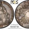 Great Britain 1795 Silver Halfpenny Token Middlesex, Sise Lane-Constitution DH-294c MS62 PCGS Very Rare!