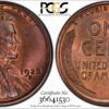 1928-S Lincoln MS64RB PCGS, Better Date, Better Than the Trueview