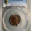 1928-S Lincoln MS64RB PCGS, Better Date, Better Than the Trueview