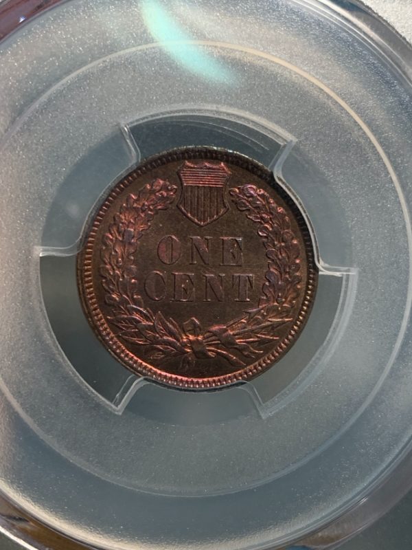 1882 Indian Cent, 'Pristine Purple Proof' PR66BN PCGS