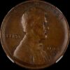 1909-S VDB Lincoln Cent, Fine 15 NGC, Original Surfaces