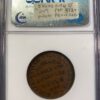 1837 HT-284 Hard Times Token Geo A Jarvis Ex Boyd Ford MS64BN NGC