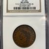 1837 HT-284 Hard Times Token Geo A Jarvis MS64BN NGC Ex Boyd Ford
