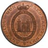 Great Britain 1794 Halfpenny Conder Token, Suffolk, Blything, Yeomanry-Castle DH-19, MS64RB PCGS