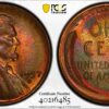 1957-D Lincoln Cent MS65BN PCGS CAC