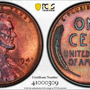 1941-D Lincoln Cent MS65BN PCGS