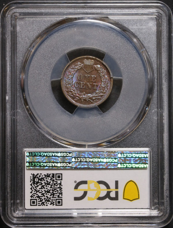 1870 Indian Cent, Snow-11, MS65BN PCGS