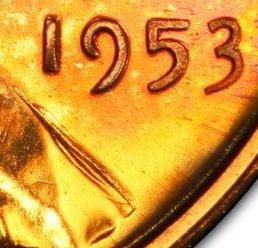 1953 Lincoln Cent Re-Engraved Obverse FS-402 PR66RD PCGS
