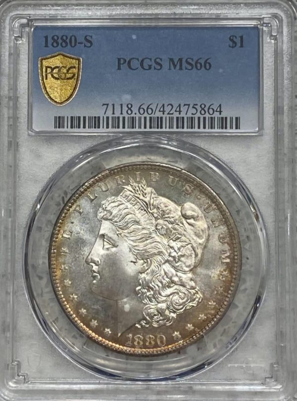 1880-S Morgan Dollar MS66 PCGS