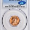 1956-D Lincoln Cent MS66RD PCGS CAC