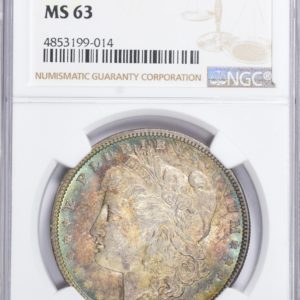 1888 Morgan Silver Dollar MS63 NGC