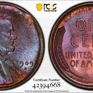 1909-S Lincoln Cent MS65BN PCGS