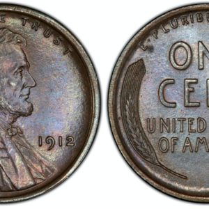 1912 Lincoln Cent MS66BN PCGS