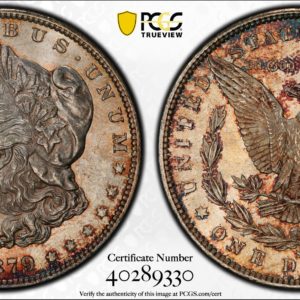 1879-S Morgan Silver Dollar MS4 PCGS