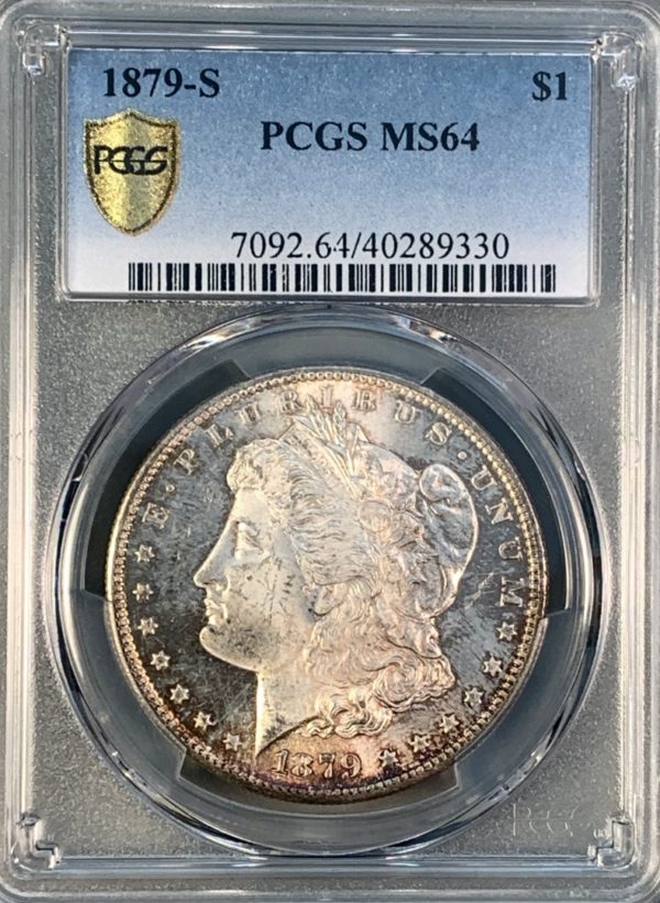 1879-S Silver Dollar MS64 PCGS