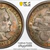 1893 Columbian Half Dollar Repunched Date FS-301 MS64 PCGS