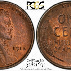 1912 Lincoln Cent MS64BN PCGS CAC