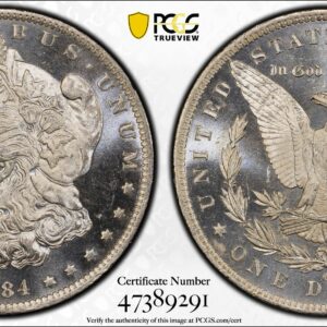 1884-O Morgan Silver Dollar MS64+DMPL PCGS CAC